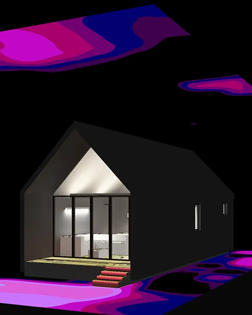 ecological lighting assessment lux (lumen) map